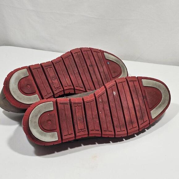 The Lisbon Walker Sint Maarten Brown / Red Mens Size EU 44 US 10 Hand Made Shoes